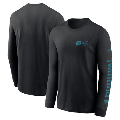 Jacksonville Jaguars Nike Black All Out Long Sleeve T-Shirt