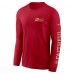 San Francisco 49ers Nike Scarlet All Out Long Sleeve T-Shirt