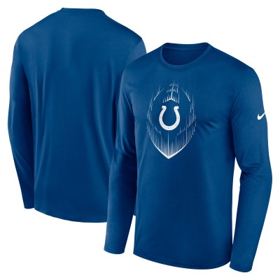 Indianapolis Colts Nike Royal Icon Legend Performance Long Sleeve T-Shirt
