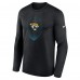 Jacksonville Jaguars Nike Black Icon Legend Performance Long Sleeve T-Shirt