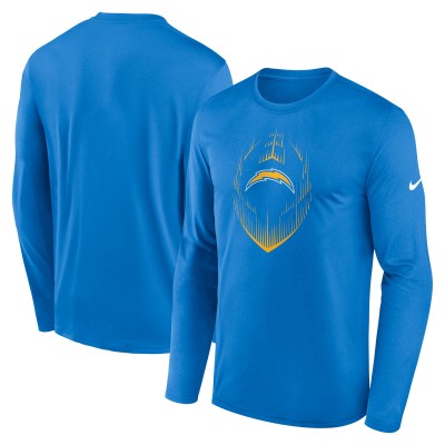 Los Angeles Chargers Nike Powder Blue Icon Legend Performance Long Sleeve T-Shirt