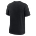 Футболка Carolina Panthers Nike Black Overlap Lockup Tri-Blend