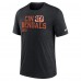 Cincinnati Bengals Nike Black Overlap Lockup Tri-Blend T-Shirt