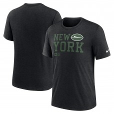 Футболка New York Jets Nike Overlap Lockup Tri-Blend - Black Футболка New York Jets Nike Overlap Lockup Tri-Blend - Black