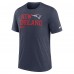 Футболка New England Patriots Nike Overlap Lockup Tri-Blend - Navy