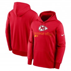 Толстовка Kansas City Chiefs Nike Performance - Red