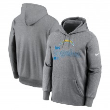 Толстовка Los Angeles Chargers Nike Performance - Heather Gray
