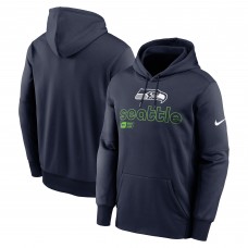 Толстовка Seattle Seahawks Nike Performance - College Navy