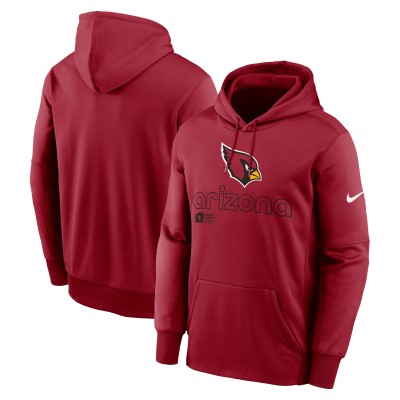 Arizona Cardinals Nike Cardinal Performance Pullover Hoodie