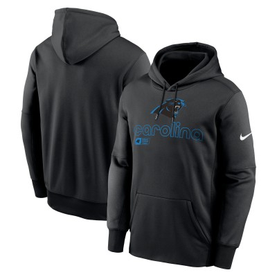 Толстовка Carolina Panthers Nike Black Performance