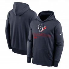 Толстовка Houston Texans Nike Navy Performance