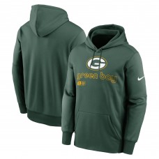 Толстовка Green Bay Packers Nike Performance - Green