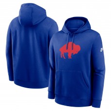 Толстовка Buffalo Bills Nike Royal Rewind Club Logo