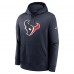 Толстовка Houston Texans Nike Navy Rewind Club Logo