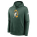 Толстовка Green Bay Packers Nike Green Rewind Club Logo
