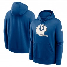 Толстовка Indianapolis Colts Nike Rewind Club Logo - Royal