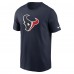 Футболка Houston Texans Nike Navy Rewind Logo Essential