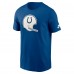 Indianapolis Colts Nike Royal Rewind Logo Essential T-Shirt