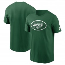 New York Jets Nike Kelly Green Rewind Logo Essential T-Shirt New York Jets Nike Kelly Green Rewind Logo Essential T-Shirt