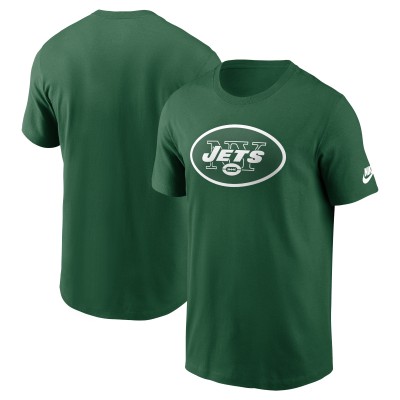 New York Jets Nike Kelly Green Rewind Logo Essential T-Shirt