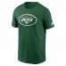 New York Jets Nike Kelly Green Rewind Logo Essential T-Shirt