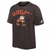 Футболка Cleveland Browns Nike Brown Rewind Heavy Max90 Pocket