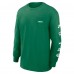 New York Jets Nike Green Rewind Heavy Max90 Pocket Long Sleeve T-Shirt