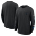 Футболка с длинным рукавом Carolina Panthers Nike Black Rewind Heavy Max90 Pocket Футболка с длинным рукавом Carolina Panthers Nike Black Rewind Heavy Max90 Pocket