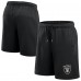 Las Vegas Raiders Nike Black 24 Edge Fleece Shorts