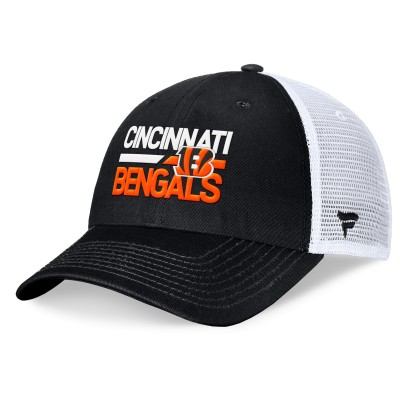 Бейсболка Cincinnati Bengals Fanatics Black/White Upper Trucker