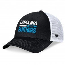Бейсболка Carolina Panthers Fanatics Black/White Upper Trucker