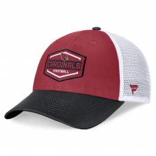 Бейсболка Arizona Cardinals Fanatics Cardinal/Black Bench Trucker