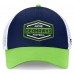 Бейсболка Seattle Seahawks Bench Trucker - College Navy/Neon Green