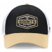 Бейсболка New Orleans Saints Fanatics Black/Gold Bench Trucker
