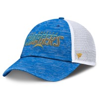 Бейсболка Los Angeles Chargers Fanatics Heather Powder Blue Challenge Trucker