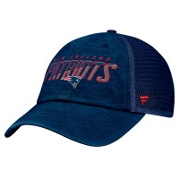 Бейсболка New England Patriots Fanatics Heather Navy Challenge Trucker