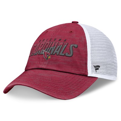 Бейсболка Arizona Cardinals Fanatics Heather Cardinal Challenge Trucker
