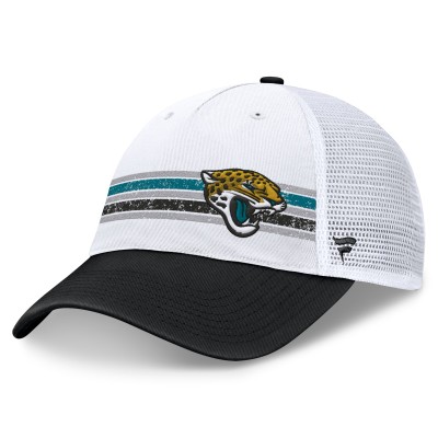 Бейсболка Jacksonville Jaguars Fanatics White/Black Flawless Stripe