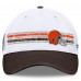 Бейсболка Cleveland Browns Fanatics White/Brown Flawless Stripe