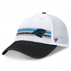 Бейсболка Carolina Panthers Fanatics White/Black Flawless Stripe