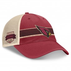 Бейсболка Arizona Cardinals Fanatics Cardinal/Natural Center Stripe Trucker