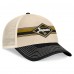 Бейсболка Jacksonville Jaguars Fanatics Natural/Black Diamond Stripe Trucker