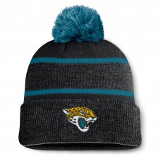 Шапка с помпоном Jacksonville Jaguars Fanatics Black Holding