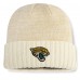 Jacksonville Jaguars Fanatics Cream Block Cuffed Knit Hat