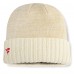 Kansas City Chiefs Fanatics Cream Block Cuffed Knit Hat