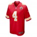 Игровая джерси Rashee Rice Kansas City Chiefs Nike  Game -  Red