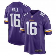 Игровая джерси Jaren Hall Minnesota Vikings Nike  Game -  Purple