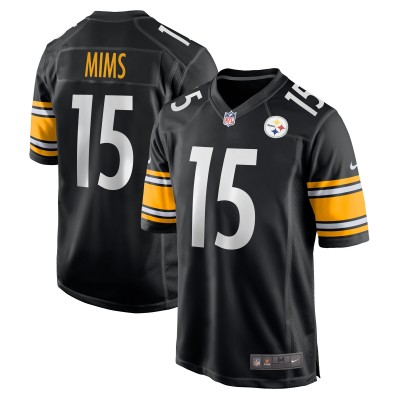 Игровая джерси Denzel Mims Pittsburgh Steelers Nike  Game -  Black