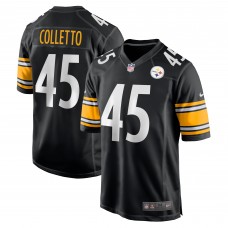 Игровая джерси Jack Colletto Pittsburgh Steelers Nike  Game -  Black