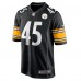 Игровая джерси Jack Colletto Pittsburgh Steelers Nike  Game -  Black